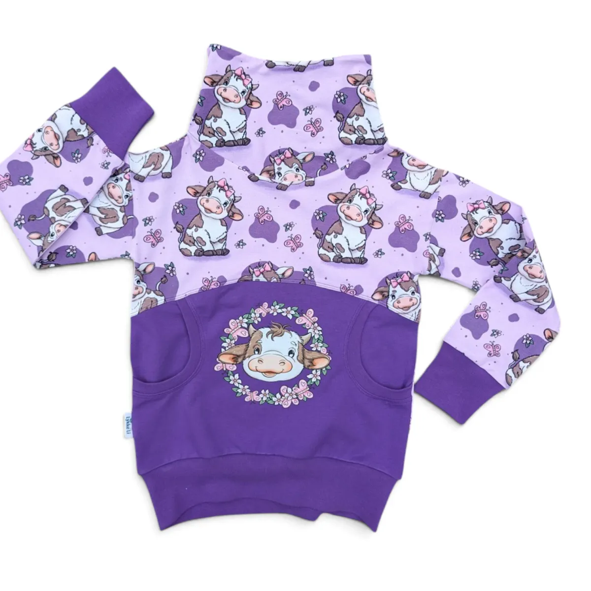 Moo Blossom - Jersey - Metervare
