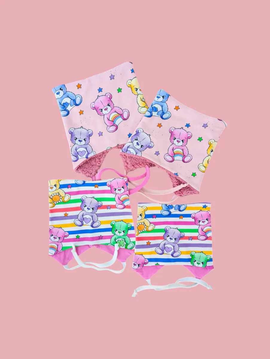 LykkeBamser Rosa - Jersey - Metervare 