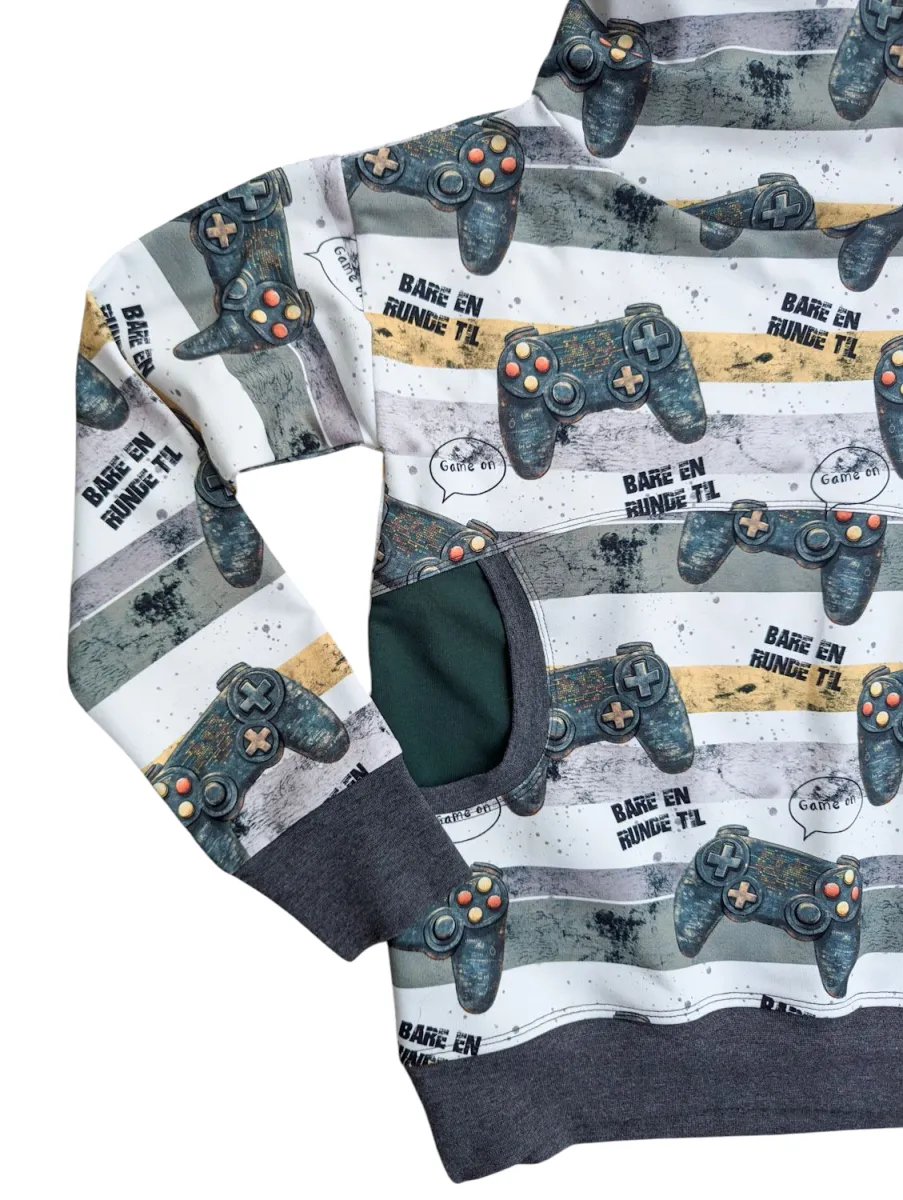 Bare en runde til - French Terry - Metervare