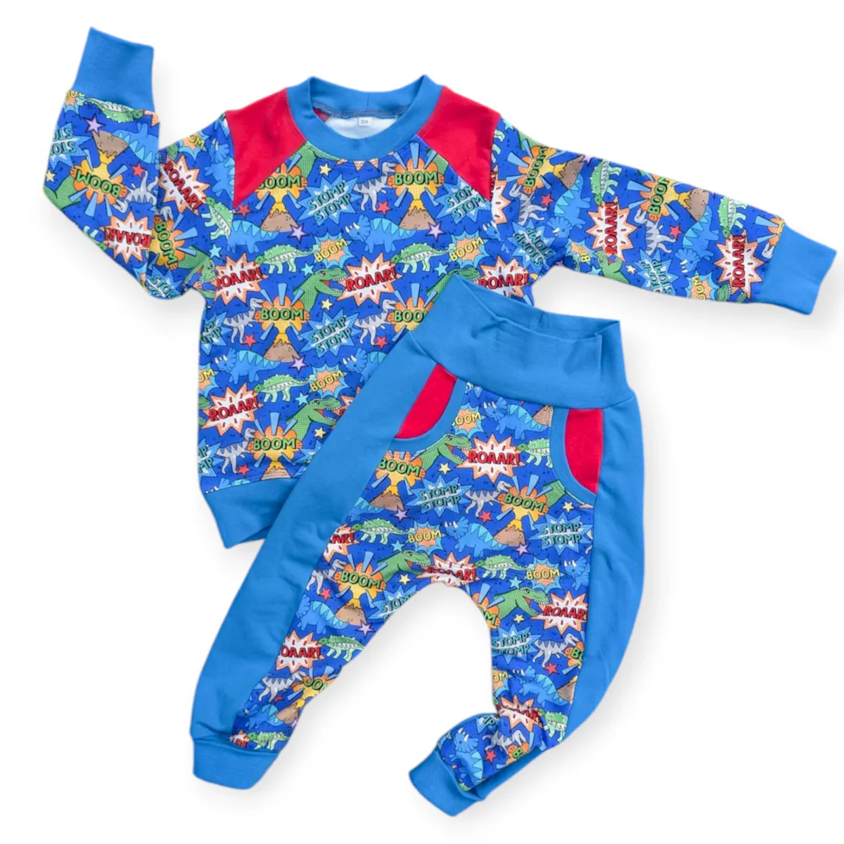 Genser str 104 - Dino tegneserie