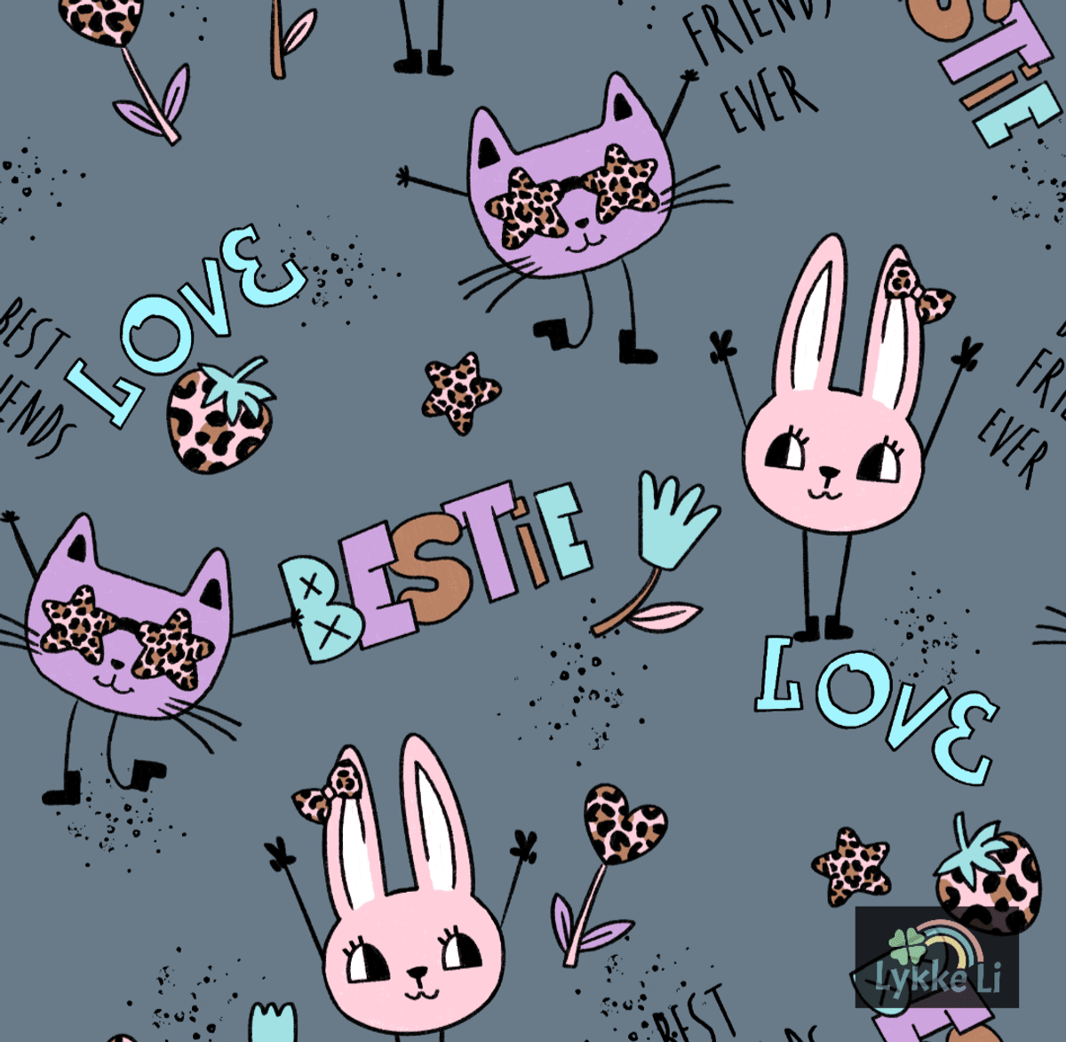 Bestie - French Terry - Metervare