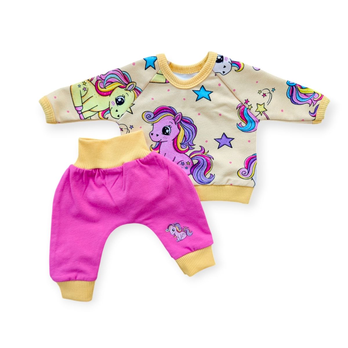 Dukkeklær Polly Ponni Gul 2