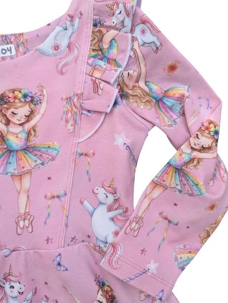 Hovedbilde Kjole str 104 - Ballerina og enhjørning 